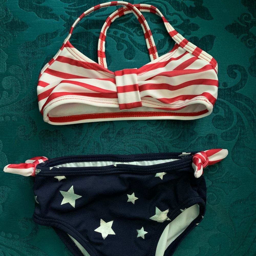 NWOT patriotic baby bikini from Gymboree
